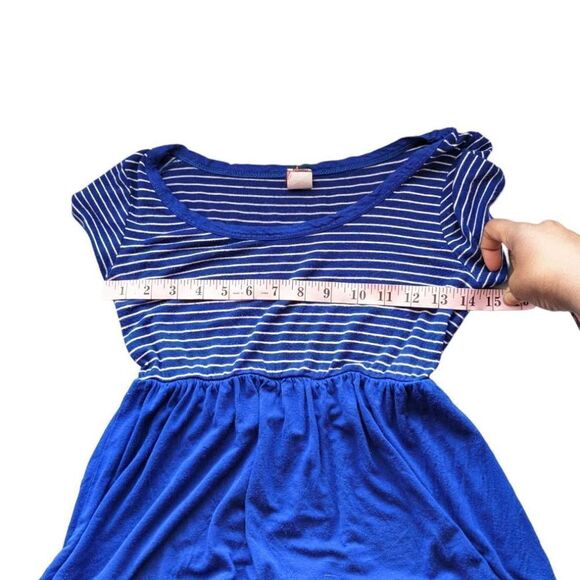 Pinc Maternity Blouse Short sleeve Color block Stripe - Picture 6 of 10